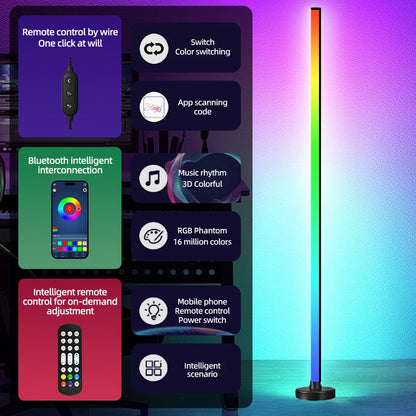 RGB LED Floor Lamp