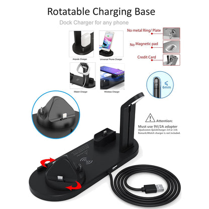 Magfast™ 5 In 1 Wireless Charger Stand For iPhone