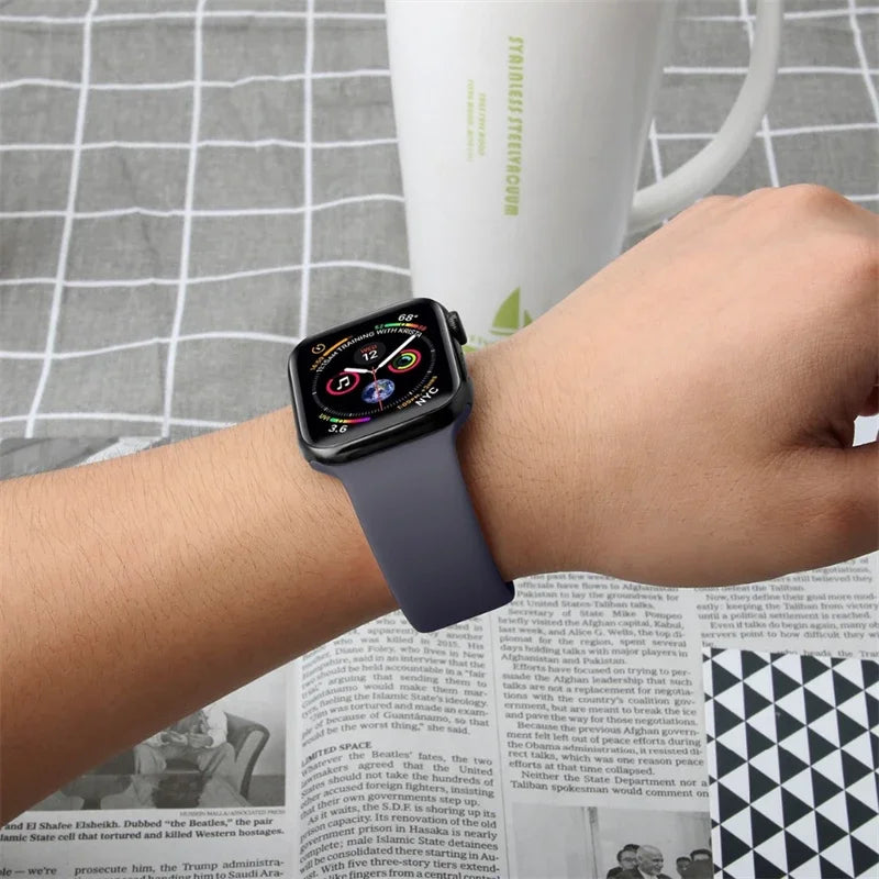 Silicone Band For Apple Watch